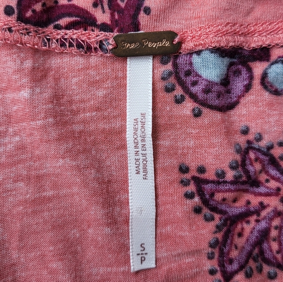 Free People Maui Wowie Top Passion Flower Pink {Small} - Picture 6 of 16